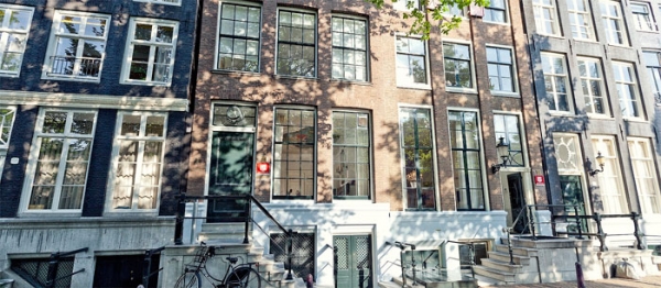Office at the Keizersgracht in Amsterdam